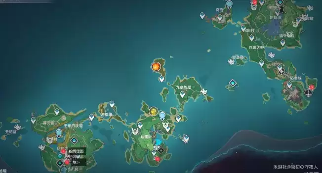 《原神》洞底鲸井小弟攻略