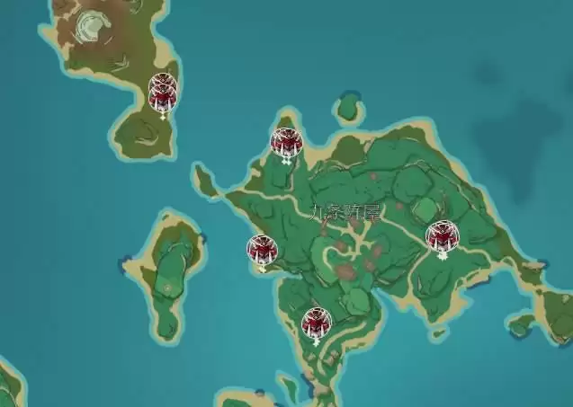 《原神》野伏众分布位置