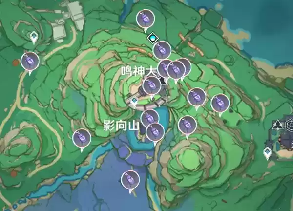 《原神》稻妻鬼兜虫分布位置分享 《原神》鬼兜虫采集路线推荐