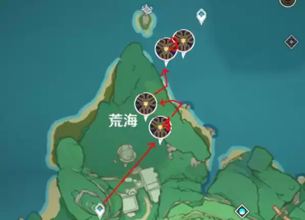 《原神》手游混沌机关刷取位置详解