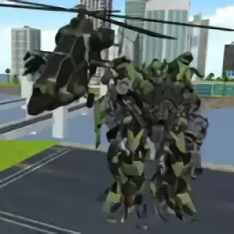 x变形直升机手机版