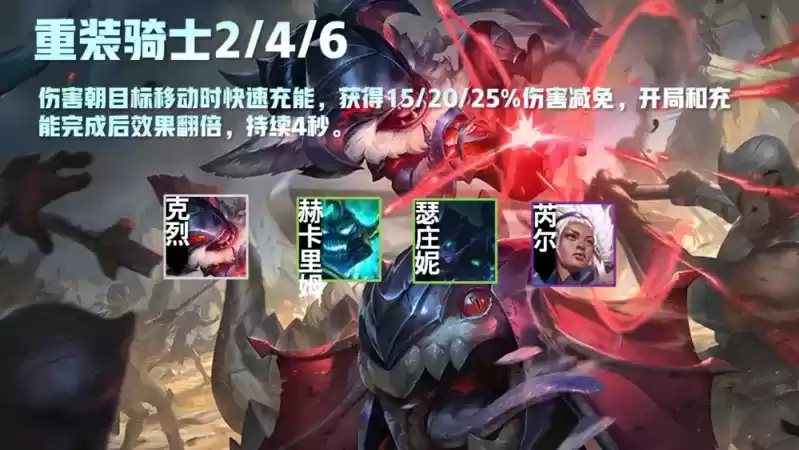 云顶重骑兵怎么合成