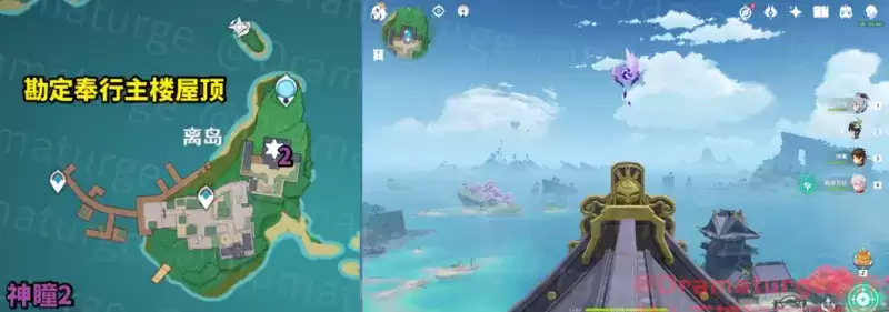 《原神》稻妻鸣神岛神瞳收集路线