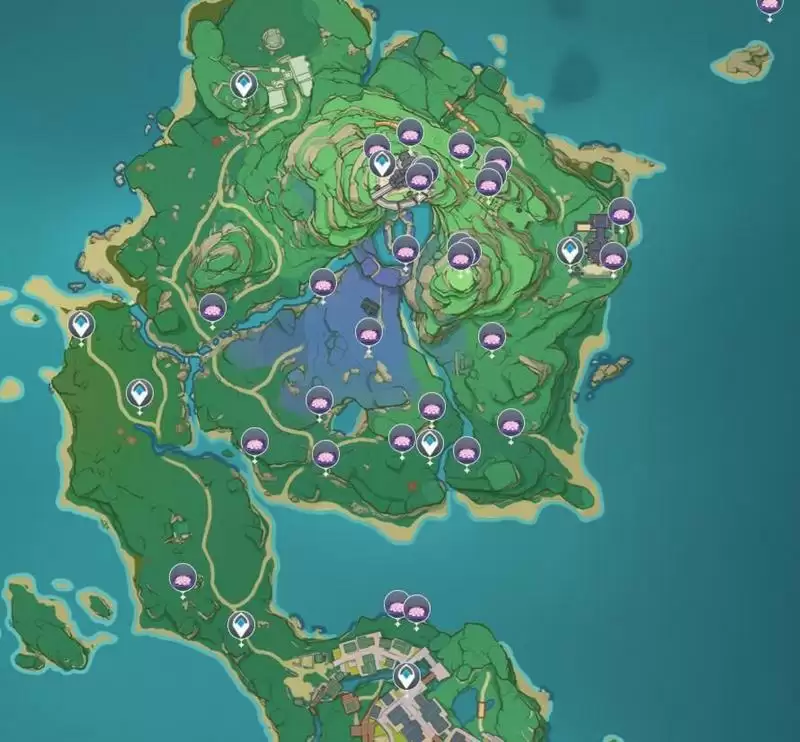 《原神》绯樱绣球位置介绍