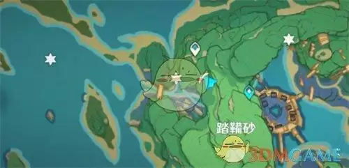 《原神》原神五颗雷樱树位置大全