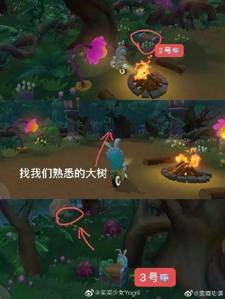 摩尔庄园7.28黑森林宝箱位置分享