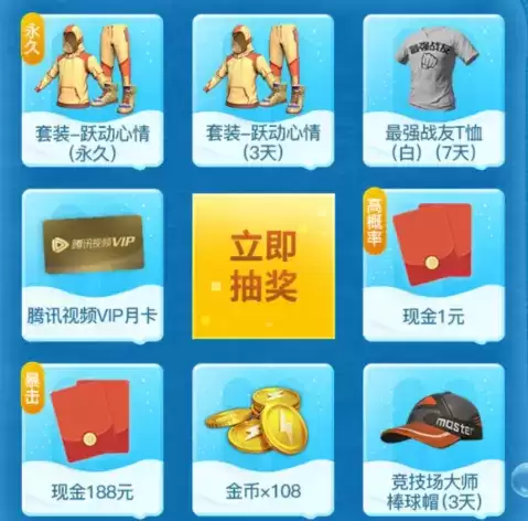 《和平精英》惊喜一夏福利礼包