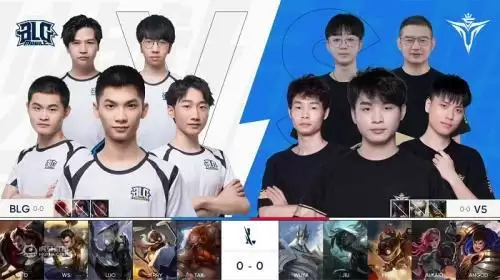 虎牙直播超燃热身赛V5是真的想赢?正面打不过我就五传送TP偷家!