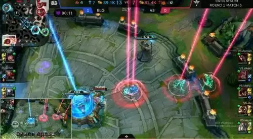 虎牙直播超燃热身赛V5是真的想赢?正面打不过我就五传送TP偷家!