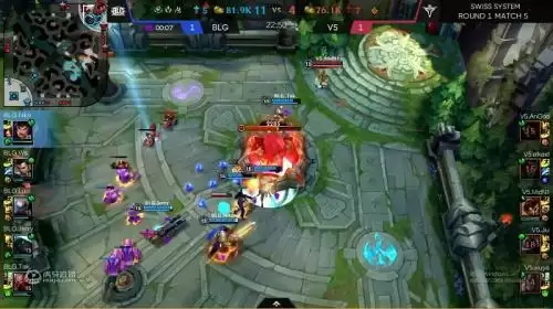 虎牙直播超燃热身赛V5是真的想赢?正面打不过我就五传送TP偷家!