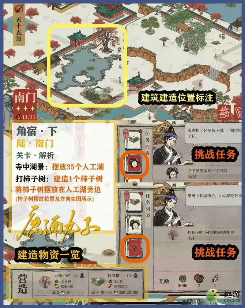 江南百景图鸡鸣山角宿下详细玩法攻略