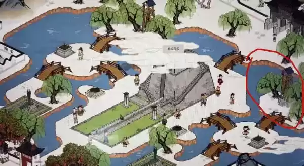 《江南百景图》圭表视线延长所至是哪