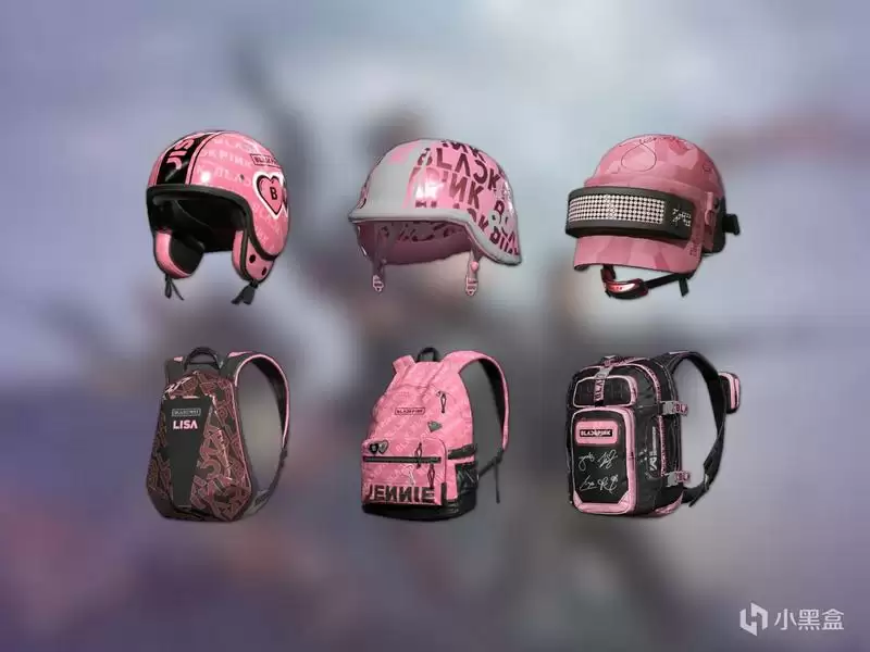 《绝地求生》女团BLACKPINK联名皮肤展示