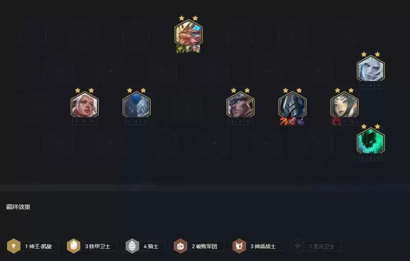 《云顶之弈手游》5.5铁甲盾骑贾克斯阵容攻略