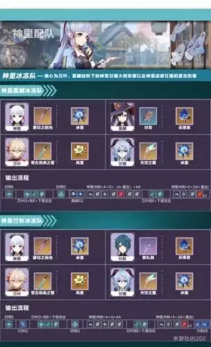 原神神里绫华永冻流怎么玩