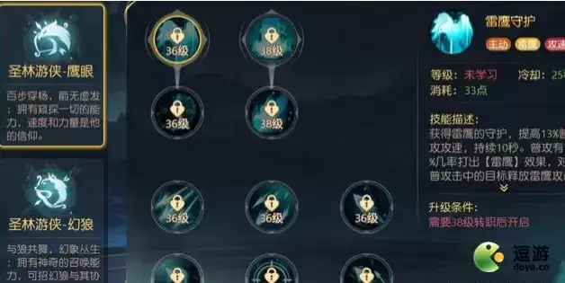 有杀气童话2鹰眼加点及连招推荐