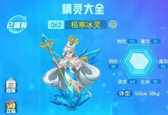 《超级精灵手表》极寒冰灵养成攻略