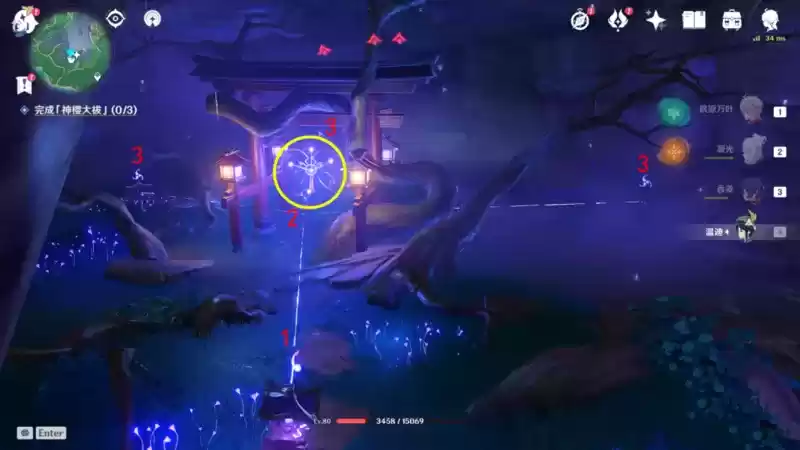 《原神》稻妻世界任务神樱大祓全图文攻略