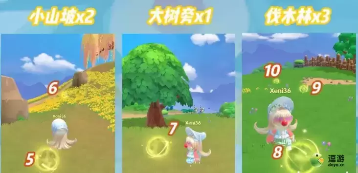 摩尔庄园勇士能量球位置一览