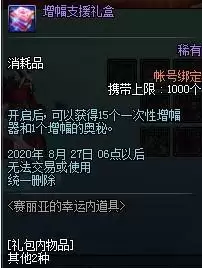 dnf增幅的秘密有什么用