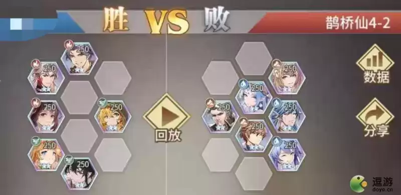 斗罗大陆武魂觉醒鹊桥仙4-2通关阵容攻略
