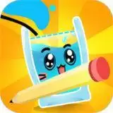 物理画线玻璃杯