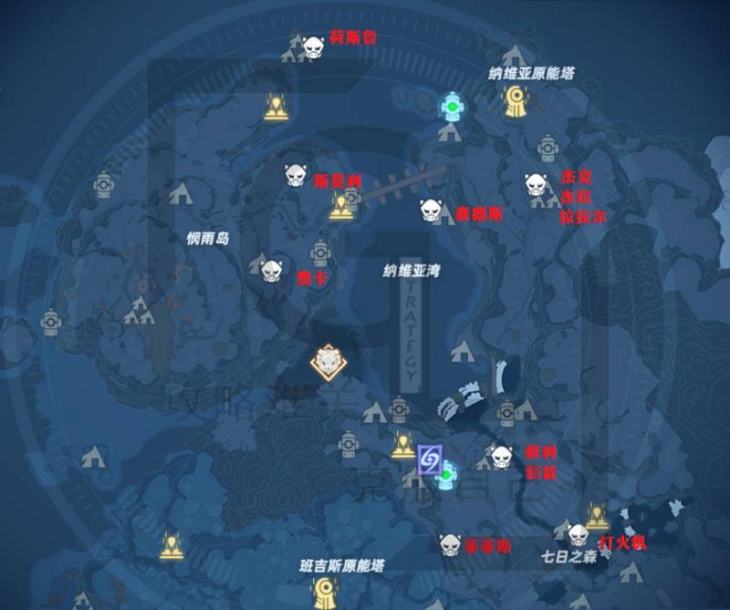 《幻塔》全图成就怪分布位置