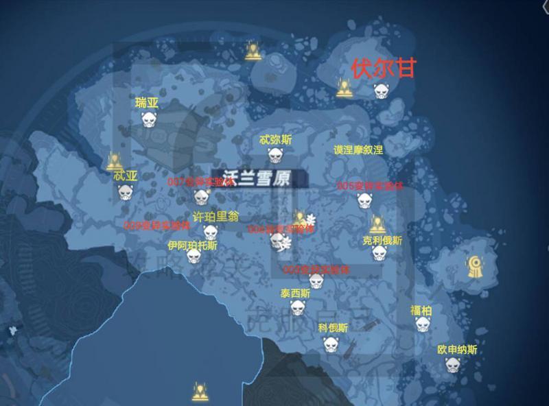 《幻塔》全图成就怪分布位置
