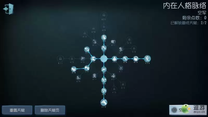 第五人格空军天赋加点推荐