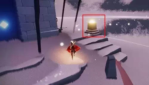 光遇霞谷冰雪覆盖的山峰在哪里?霞谷冰雪覆盖的山峰位置一览图片4