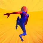 蜘蛛忍者超级英雄奔跑