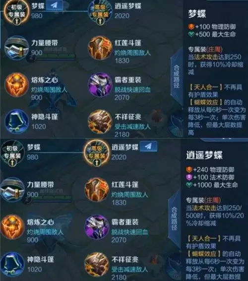 王者荣耀英雄专属装备图鉴大全 最全英雄专属装备一览图片3