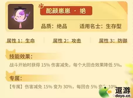 忘川风华录生存类伴灵选择攻略