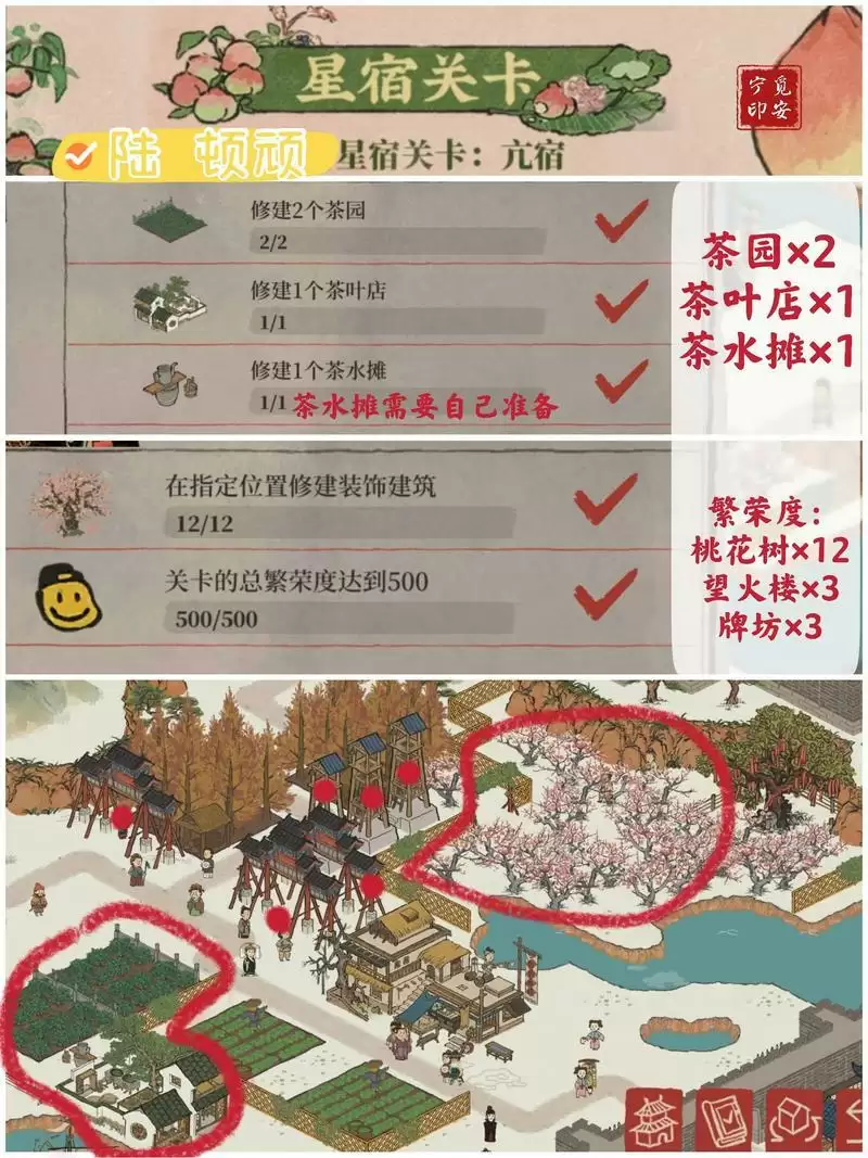 江南百景图亢宿全关卡通关攻略