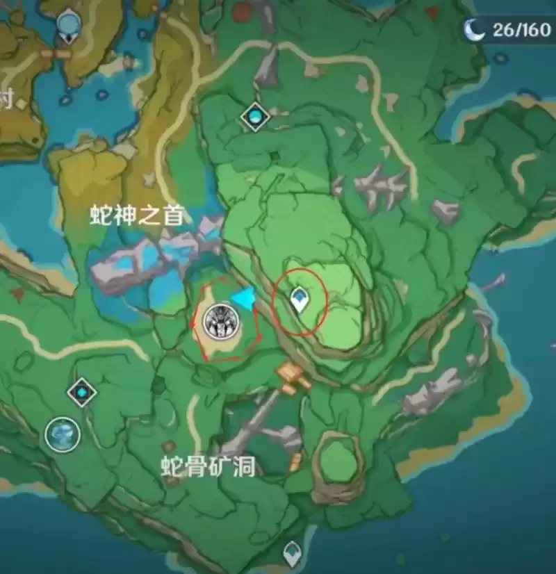 《原神》血斛最全采集路线分享