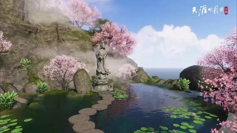 天涯明月刀手游仙灵岛地图一览