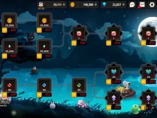 《坎公骑冠剑》永恒浪人路线图活动详解