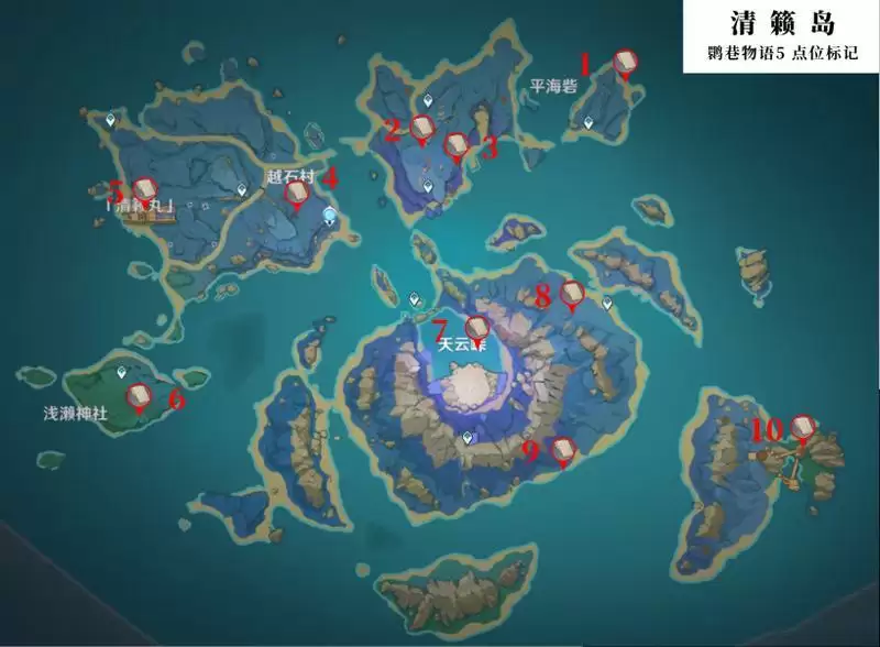 《原神》清籁岛神秘书页位置汇总