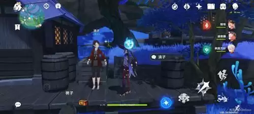 《原神》稻妻隐藏商人清子位置