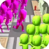 火柴人求生大战拥挤世界