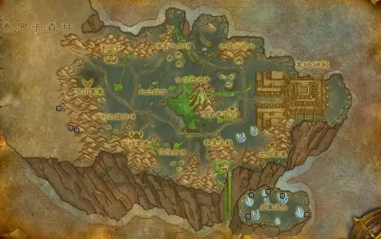 魔兽世界法力蓟哪里采