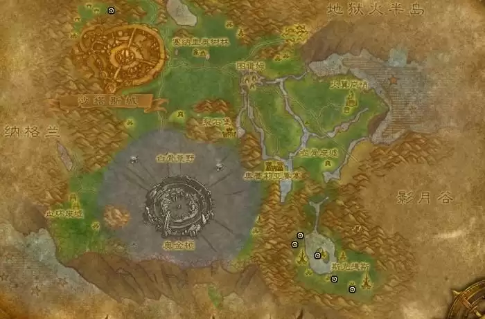 魔兽世界法力蓟哪里采