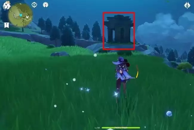 地灵龛位置蒙德