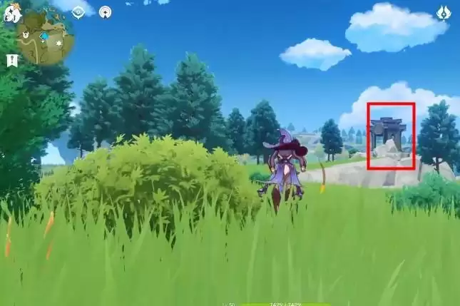 地灵龛位置蒙德