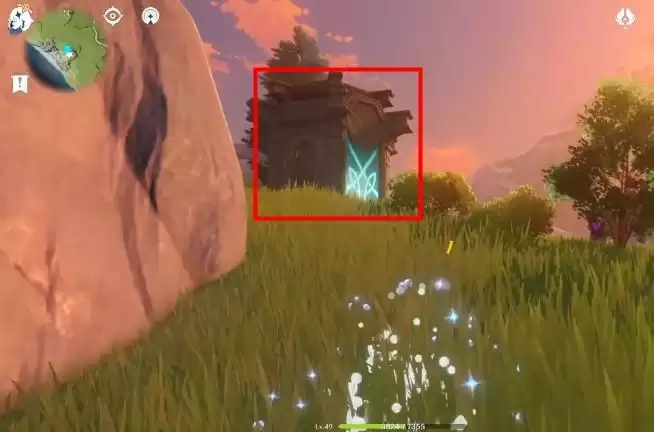 地灵龛位置蒙德