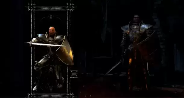 《暗黑破坏神2重制版》新版和原版画面模型对比