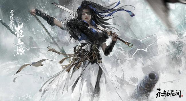 《永劫无间》崔三娘捏脸数据白发御姐分享