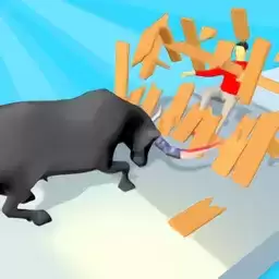 公牛疯狂冲刺