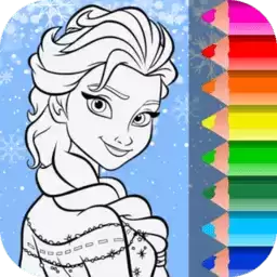 芭比公主绘画本