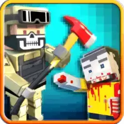 像素战争击败僵尸